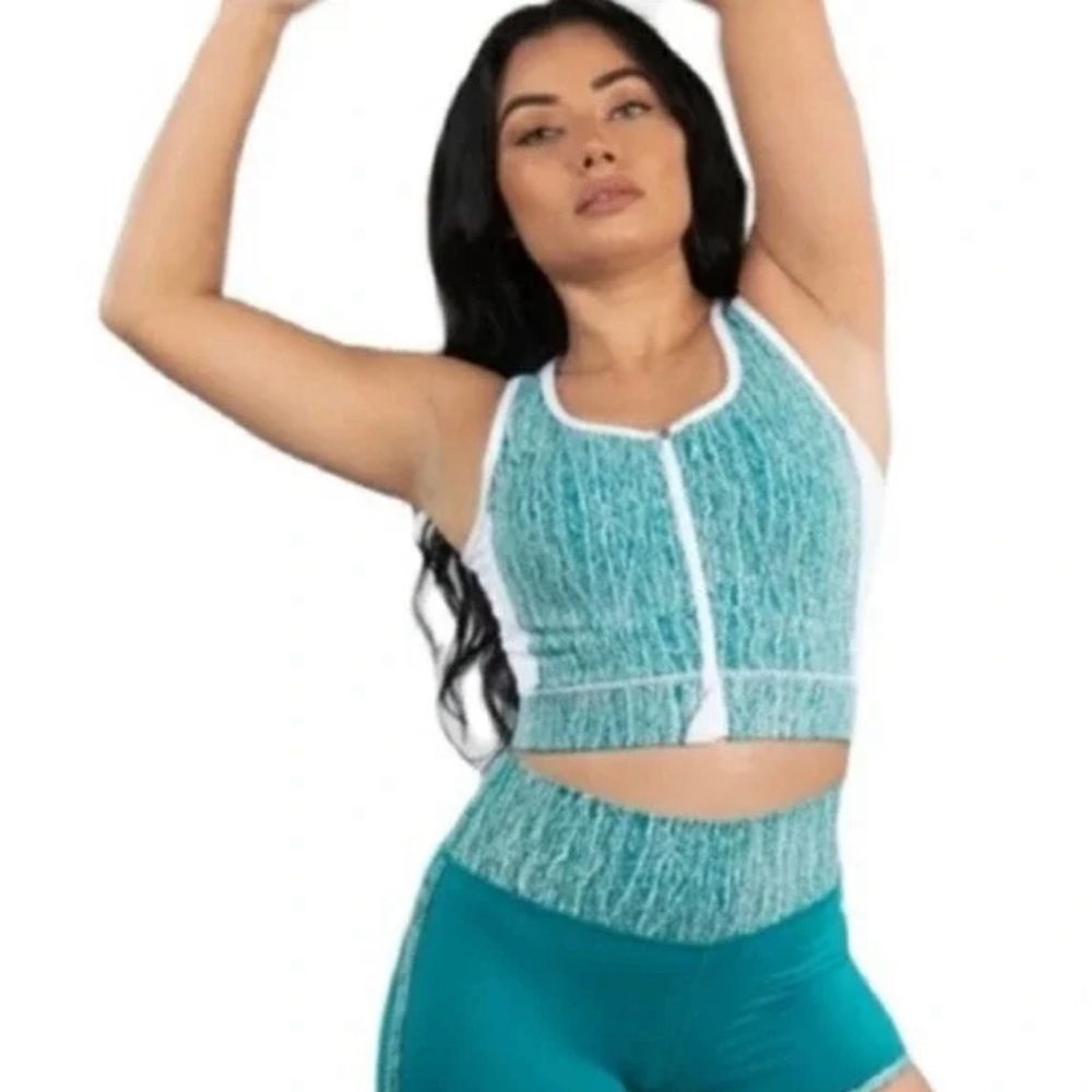 Buffbunny Jacquard Crop Bra - Martini xxs